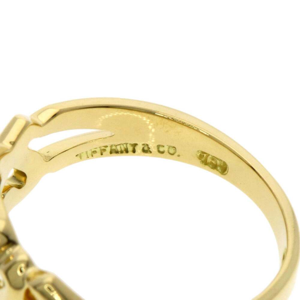 TIFFANY 18k Gold Heart Ring - Picture 5 of 7